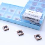 CCGT04 CCGT06 CCGT09 Carbide Turning Inserts , Carbide CNC Turning Inserts In S Chip Breaker for sale