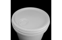 China White 5 Gallon Plastic Buckets With UV Resistant And Handle supplier