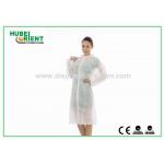 Anti-Static Non-Woven Disposable Lab Coat/ Disposable Lab Gowns with Velcros Closure for sale