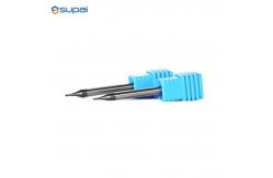 China Micro Diameter End Mill With 30° Helix Angle And TiAlN Coating supplier