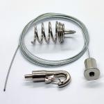 Spiral Anchors Suspension Systems Hooks Cable Gripper Ceiling Hanging Kits for sale