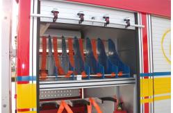 China Emergency Rescue Trucks / Fire-Fighting Vehicles Aluminum Profiles supplier