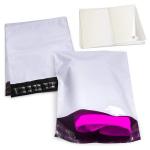 White LDPE Poly Packaging Bag Bulk 14.5 X 19 Poly Mailers For Clothing / Hoody for sale