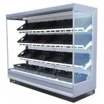Fruit Vegetable Refrigerated Display Fridge Multideck Display Fridge cabinet  Remote type for sale