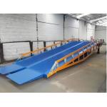 Adjustable Mobile Loading Dock Ramp With 6-12 Meters Travel Speed / Anti Slip Mesh For Safe Loading for sale