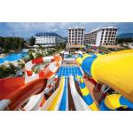 Outdoor Water Amusement Park Adults Water Pool Fiberglass Slide for sale