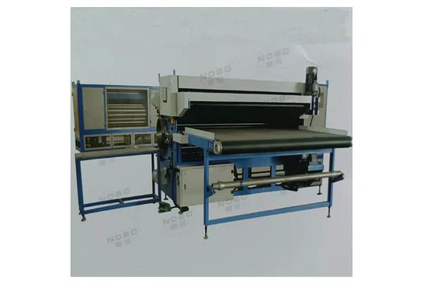 Semi Automatic Mattress Roll Pack Machine Polyester Fiber Foam Wrapping Roll Machine