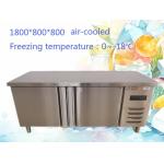 480L Two Door Commercial Restaurant Freezer Hygienic Beautiful Air Cooled Freezer for sale