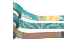 China Custom Printed Tearable Stationery Scrapbooking Glitter Washi Tape supplier