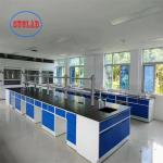 Modern Chemistry Lab Furniture Manufacturers Steel Storage Solutions with Stainless Steel Surface for sale