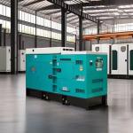 50kVA Soundproof Diesel Generator Cummins Perkins WEICHAI Engine Low Noise for sale