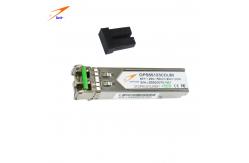 China Optical Transceiver 1.25G 1550nm 80KM SC DDM  Ethernet SFP Module supplier