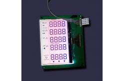 China REACH 3.3V FSTN 7 Segment LCD Display Matrix Character LCD Graphic Panel supplier
