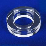 Heater Use Fused Silica Quartz Flange / Fused Silica Tube Accurate Dimension for sale