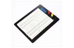 China White Solderless Breadboard Prototyping Board With 3 Binding Posts supplier