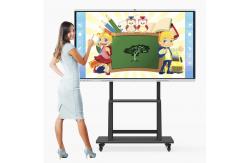 China LED 110 Inch Smart Board ,  Ir Touch Interactive Flat Panels For Schools supplier