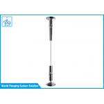 Wall To Floor Art Cable Hanging System Customized Length / OD 50KG Working Load for sale