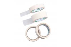 China 1 Inch Width Embossed Paper White Painters Tape Rubber Adhesive supplier