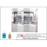 16 Nozzle Piston High Viscosity Liquid Filling Machine For 100ml-1L Liquid Soap / Lotion for sale