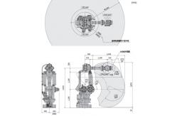 China MX700N Kawasaki Robot Arm Industry Robot Arm Use  For Fitting，Handling，Welding supplier