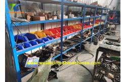 China 100mm Servo Motor Chain Link Machine Double Wires Diamond Wire Mesh supplier