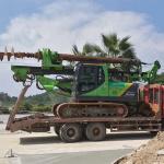 Customized Bored Pile Drilling Rig Equipment 60kN.M Torque Small Portable Core Mining for sale