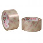 Crystal Clear Bopp Packaging Tape  24mm Strong Sticky for Bag Sealing