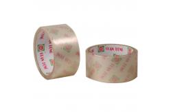 China Crystal Clear Bopp Packaging Tape  24mm Strong Sticky for Bag Sealing supplier