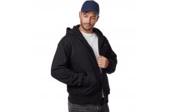 China Black High Visibility Electric Heated Jacket Polyester S-3XL supplier