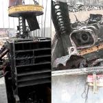 Aluminum Blocks Shredder Scrap Metal Recycling Machine Car Engine Crusher Scrap Metal Shredders