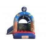 Indoor Small Inflatable Jump House 4.2 X 4m 0.55mm Pvc Tarpaulin Fire Resistance for sale