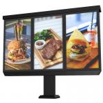 43 - 65 Outdoor Drive Thru Menu Boards 3000cd/M2 4k Advertising Digital Signage for sale