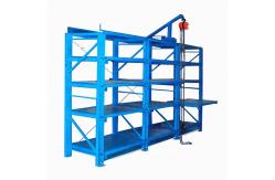 China Heavy Duty Open Mould Storage Rack With Pulling Out Mechanism Steel Construction supplier