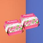 Hot sale cotton disposable day use brand name organic cotton sanitary napkin panty liner for sale