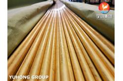 China ASTM B111 C68700 Seamless Tube Copper Alloy Tube For Heat Exchanger supplier