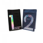 1oz Doypack Coffee Packaging Pouch Flat Bottom Coffee Bags With Valve for sale
