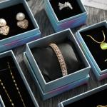 China Customized Logo Jewelry Boxes Women's Necklace Earrings Ring Beautifully Packaged Full Set Of Paper Gift Boxes manufacturer