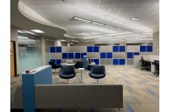 China Ceiling Tile RAL9016 White PVDF Microperforated Aluminium Composite Soundproofing Panels supplier