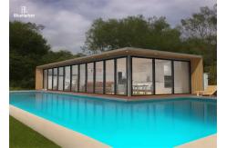 China 2 Bedroom Recreational Modular House Easily Installed For Apartment Camping Office supplier