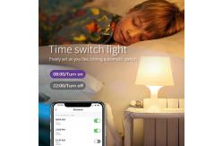 China 10W Adjustable Smart Wifi LED Bulb Aluminum PC Voice Control LED Lights supplier