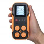 Industrial-Grade Portable Multi-Gas Detector: High Accuracy via Infrared/Catalytic Sensors, Smart Alarm & Safety Certifications for sale
