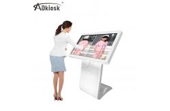 China TFT Interactive Touch Screen Kiosk Transparency LED Screen Totem supplier