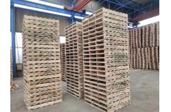 China Wood Pallet Machine Double Head Notcher Pallet Notching Machine600-800pcs/H supplier