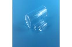 China Quartz Capillary Tube One End Flat Sealed Quartz Glass Test Tube Transparent supplier