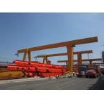 Electric Single Girder Traveling Rail Gantry Crane Remote Wireless Control Drawing for sale