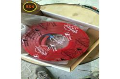 China High Cut Resistance Screen Printing Materials 75A / 80A Rubber Squeegee supplier