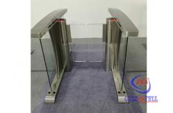 China Biometric Scanner SS Dual Channels Speedlane Turnstile Gate supplier