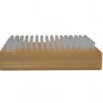3 Piece Ski Wax Brush Kit Rectangular Waxing With Brass Bristle