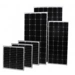 18V 24V 36V 48V Aluminum Glass Solar Panel 100w Rigid Solar Panel High Performance for sale