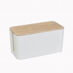 Multi Plug Socket Polystyrene Cable Organizer Box Anti Dust Safe Storage for sale